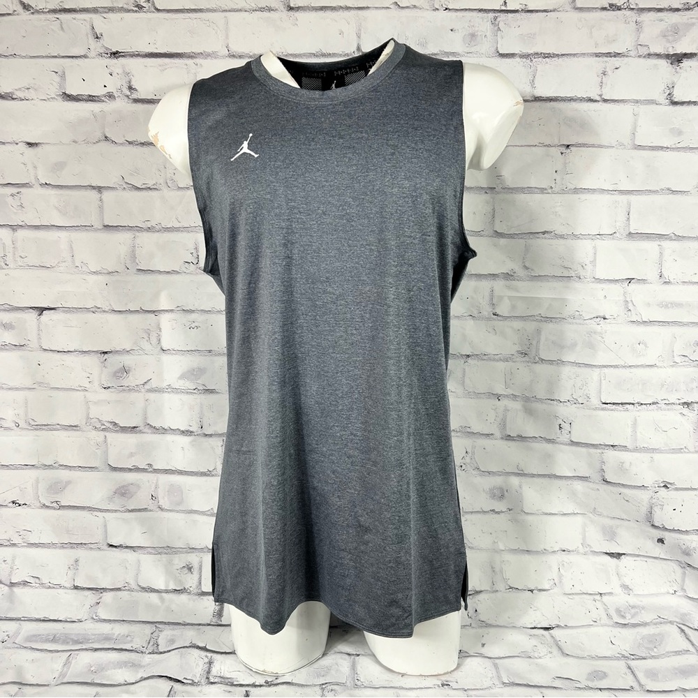 Nike Air Jordan Dri-Fit Alpha Training Sleeveless Navy Blue Tank Men’s 3XL